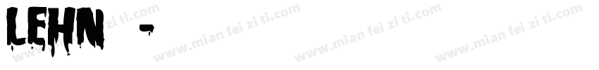 LEHN041字体转换