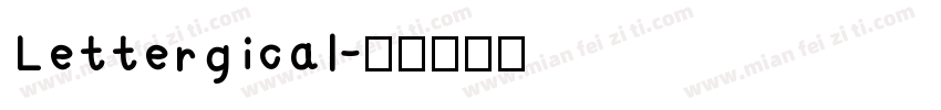 Lettergical字体转换