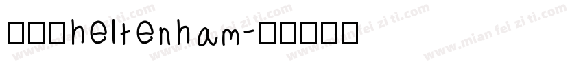 YTCheltenham字体转换