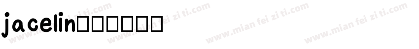 jacelin字体转换