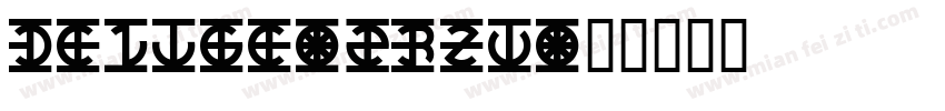 Deluge-2RZw字体转换