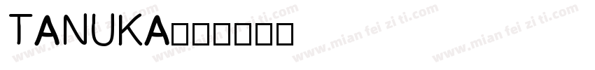 TANUKA字体转换