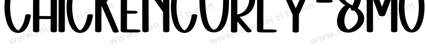 ChickenCurly-8MOEM字体转换