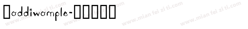 Coddiwomple字体转换
