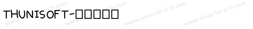 THUNISOFT字体转换