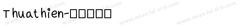 Thuathien字体转换