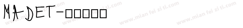 MADET字体转换