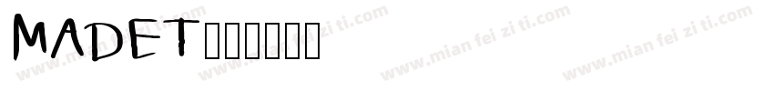 MADET字体转换