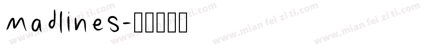madlines字体转换