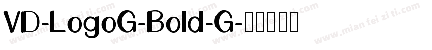 VD-LogoG-Bold-G字体转换
