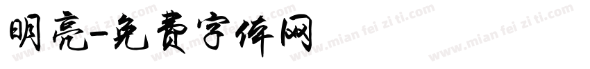 明亮字体转换