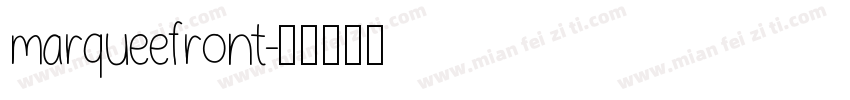 marqueefront字体转换