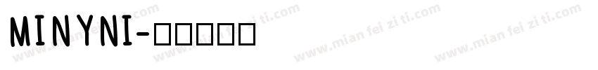 MINYNI字体转换