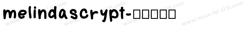 melindascrypt字体转换
