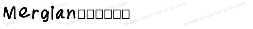 Mergian字体转换