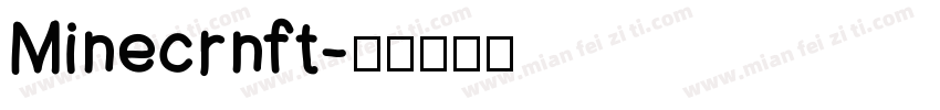 Minecrnft字体转换