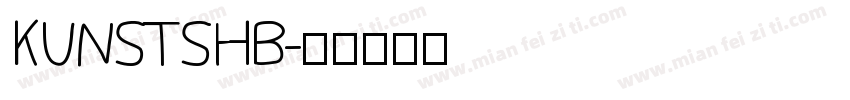 KUNSTSHB字体转换