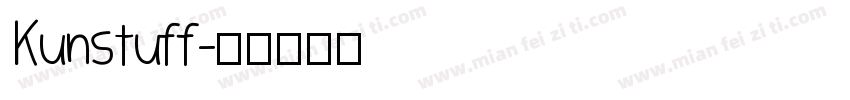 Kunstuff字体转换