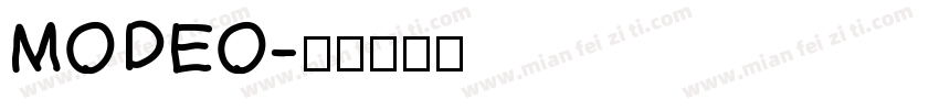 MODEO字体转换