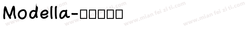 Modella字体转换