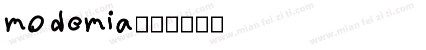 modemia字体转换