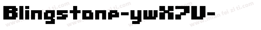 Blingstone-ywX7V字体转换