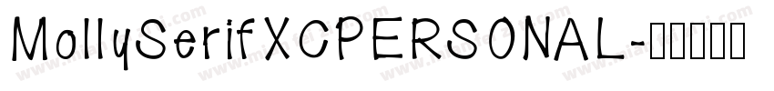 MollySerifXCPERSONAL字体转换