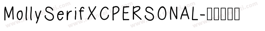 MollySerifXCPERSONAL字体转换