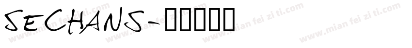 SECHans字体转换