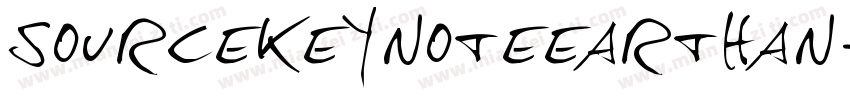 sourcekeynoteearthan字体转换
