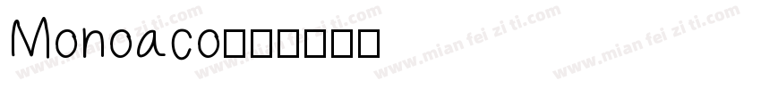 Monoaco字体转换