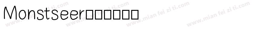 Monstseer字体转换
