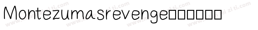 Montezumasrevenge字体转换