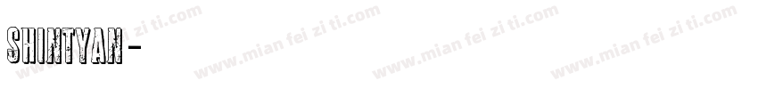 Shintyan字体转换