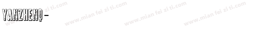 yanzhenq字体转换
