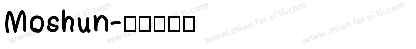 Moshun字体转换