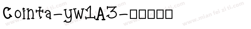 Cointa-yw1A3字体转换