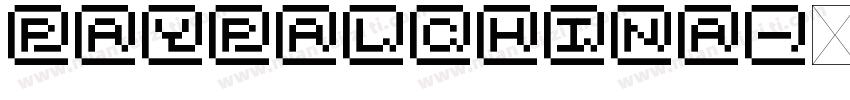 PAYPALCHINA字体转换
