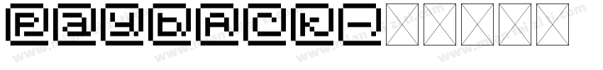PaybAck字体转换