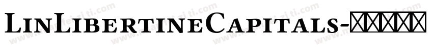 LinLibertineCapitals字体转换