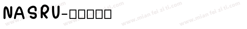 NASRU字体转换