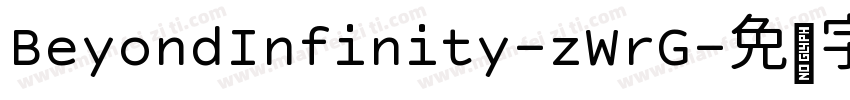 BeyondInfinity-zWrG字体转换
