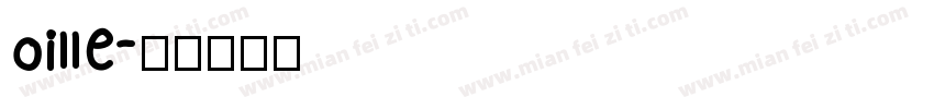 oille字体转换