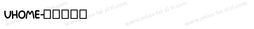 UHOME字体转换