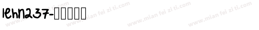 LEHN237字体转换