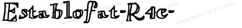Establofat-R4e字体转换