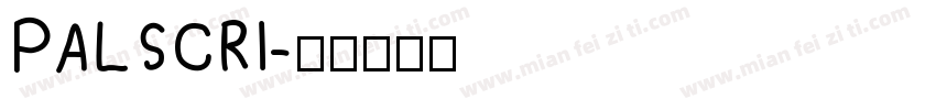 PALSCRI字体转换