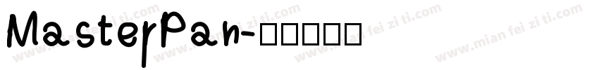 MasterPan字体转换