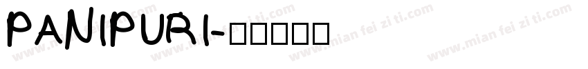 PANIPURI字体转换