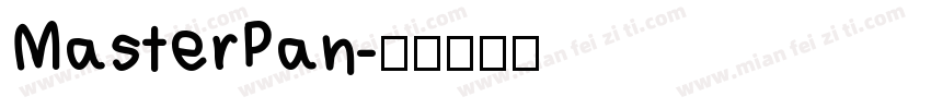 MasterPan字体转换